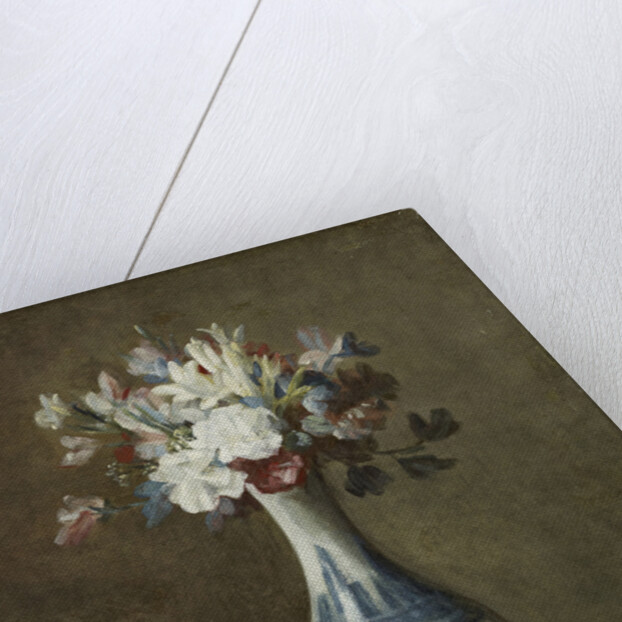 A Vase of Flowers by Jean-Baptiste Siméon Chardin